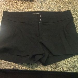 Black Bebe dress shorts